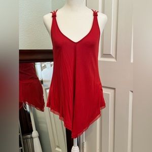 Women’s red top